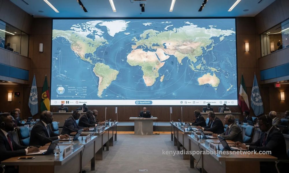 ‘Correct the Map’: Why the new world map matters to Africa World map transitioning from the Mercator projection to an equal-area map showing Africa in its accurate relative size