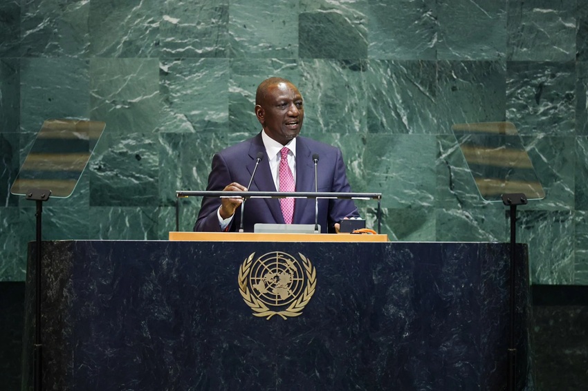 President Ruto to deliver Kenya’s main address at UN General Assembly today President Ruto to deliver Kenya’s main address at UN General Assembly today