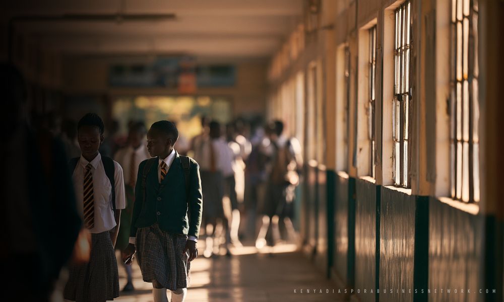 Stop illegal school levies to ease education access Girls high school corridor