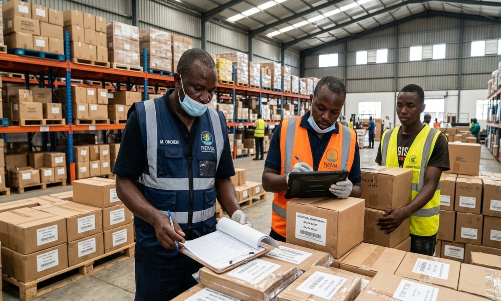 NEMA seizes 90,695 banned plastic bags in Nairobi raid NEMA seizes 90,695 banned plastic bags in Nairobi raid